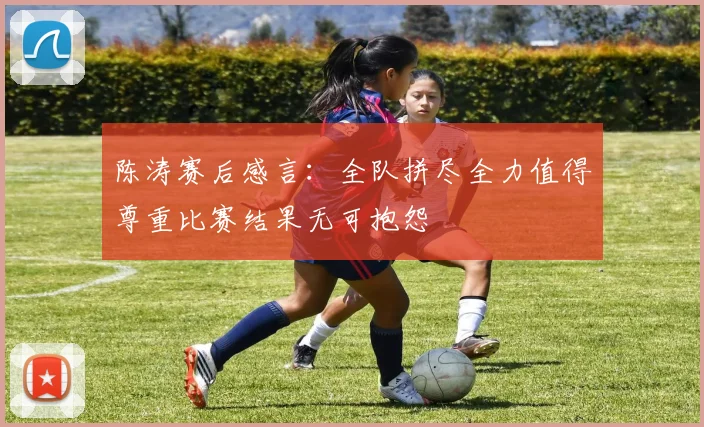 陈涛赛后感言：全队拼尽全力值得尊重比赛结果无可抱怨